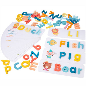 Spelling Alphabet Learning Puzzle.| Cakai Toys Store