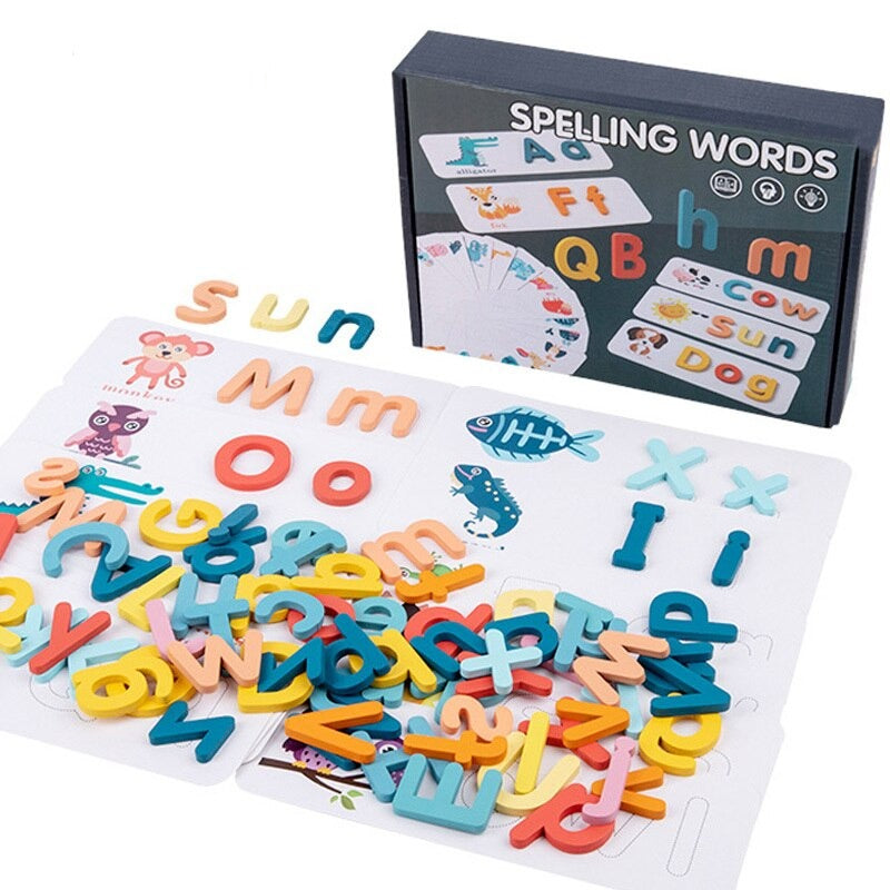 Spelling Alphabet Learning Puzzle.| Cakai Toys Store| Cakai Toys Store