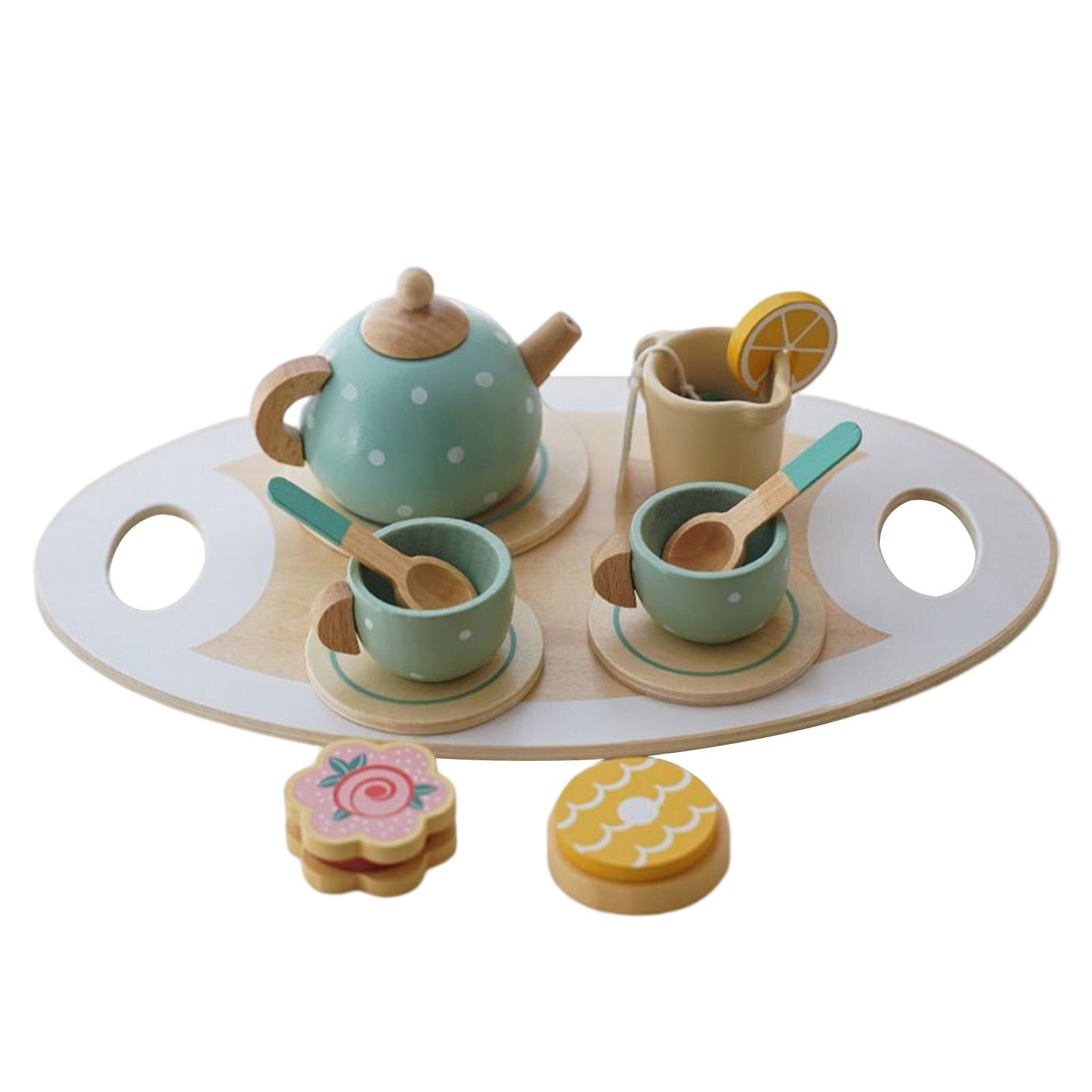 Wooden Afternoon Tea Set | Cakai Toys Store