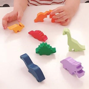 Wooden Balance Dinosaur Blocks | Cakai Toys Store