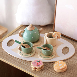 Wooden Afternoon Tea Set | Cakai Toys Store