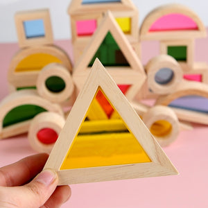 Wooden Sensory Therapy Blocks | Cakai Toys Store