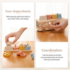 Wooden Car Shapes Box | Cakai Toys Store