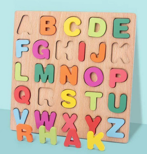 Kids Wooden Alphabet Puzzles Board | Cakai Toys Store