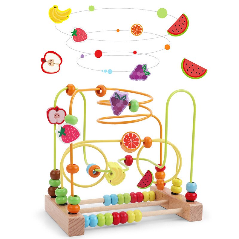 Baby Activity Bead Maze Game Roller Cakai Toys Store